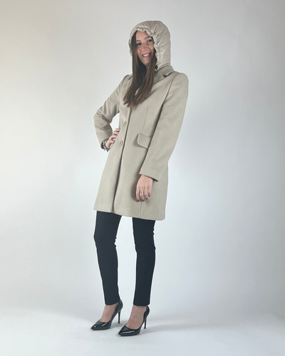 CAPPOTTO CON GILET STACCABILE CACHA